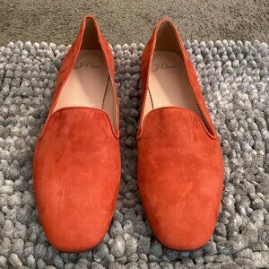 J.Crew Melon Suede Loafers | Bold Color Pop | Women’s 9.5